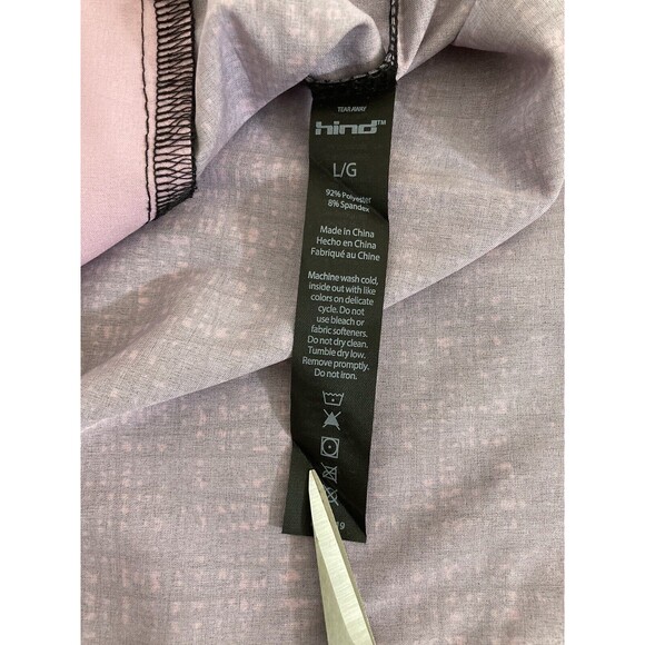 HIND Womens Running Jacket L  Hooded Black Purple Solace Reflective Active Wear - Picture 5 of 14